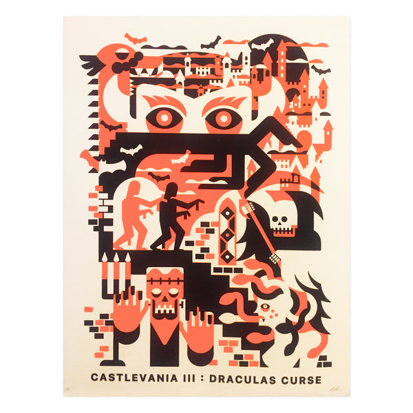 Robert John Paterson "Castlevania 3: Dracula's Curse" Print