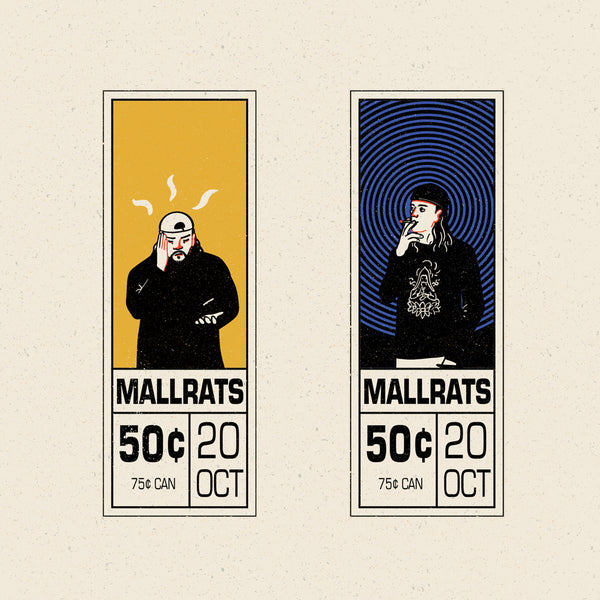 Raphael Kelly "Mallrats" Print