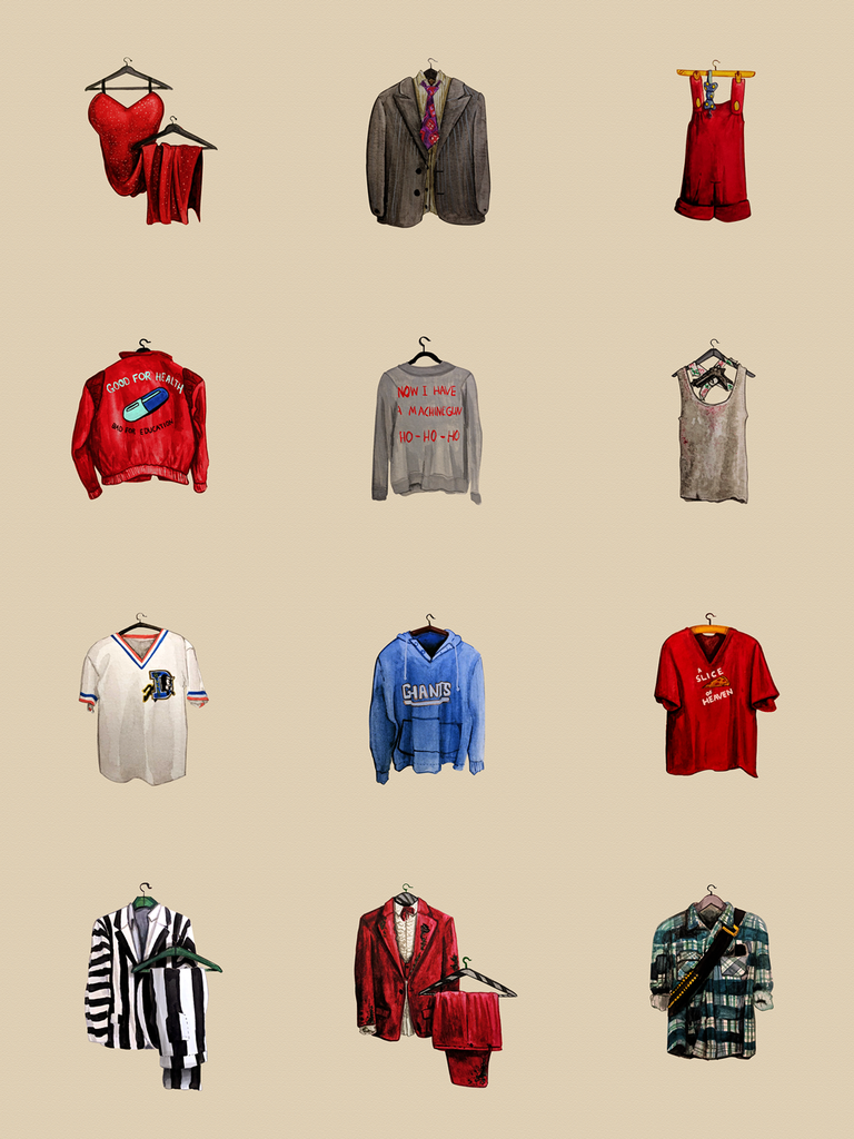 Raphael Kelly "Feature Apparel of 1988" Print