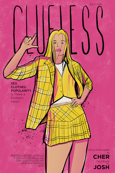 Raphael Kelly "Clueless (Variant)" Print
