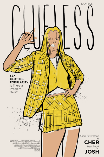 Raphael Kelly "Clueless" Print