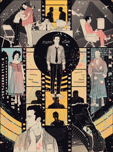 Raphael Kelly "Fight Club" Print