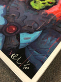 Rich Pellegrino "Battle Damage Skeletor" Print