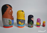 Andy Stattmiller "Bojack Horseman" Nesting Dolls