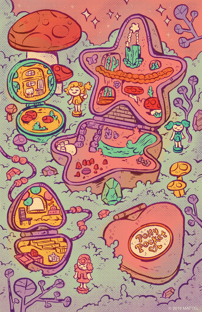 Rose Feduk "Polly's Dreamworld" Print