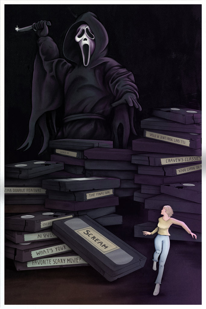 Ryan Orris "What's Your Favorite Scary Movie?" Print