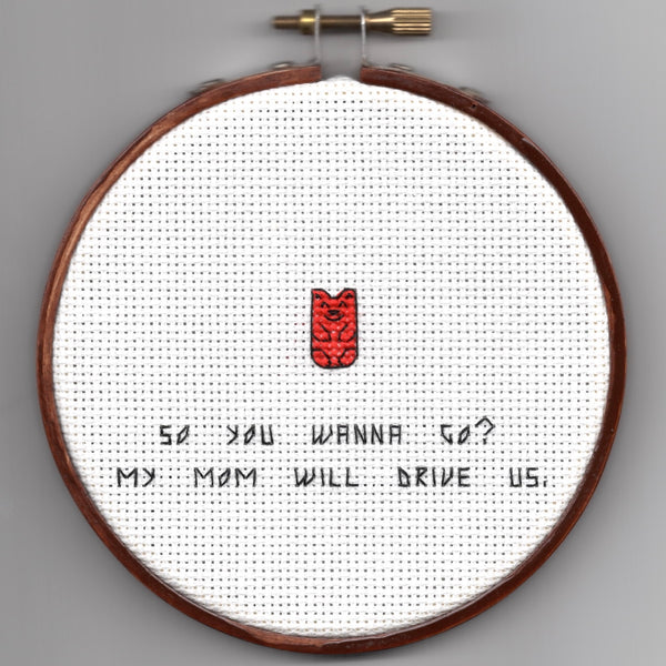 Oh Sew Nerdy "So you wanna go? My mom will drive us."