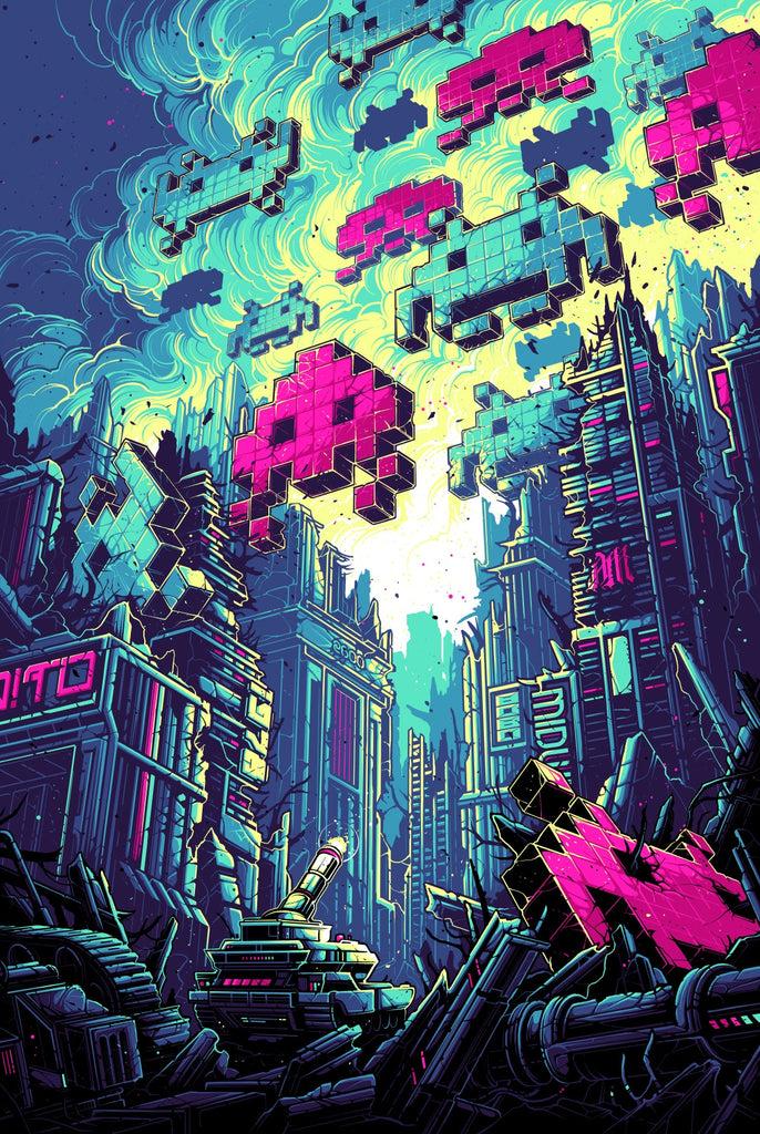 Dan Mumford “Earth’s last hope.” Print