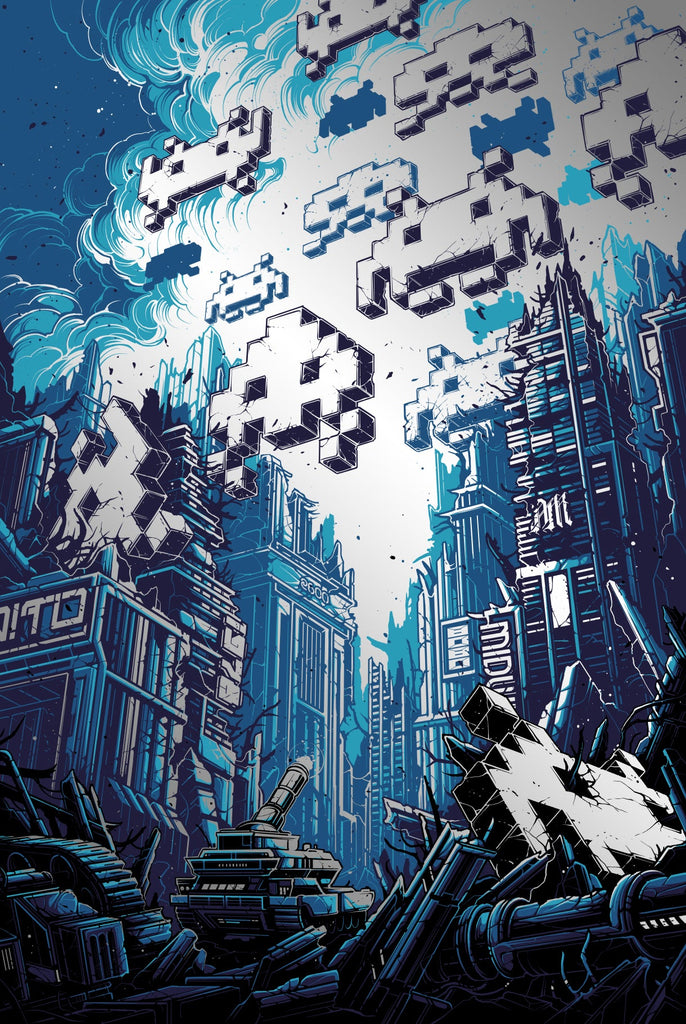 Dan Mumford “Earth’s last hope. (Foil Variant)” Print