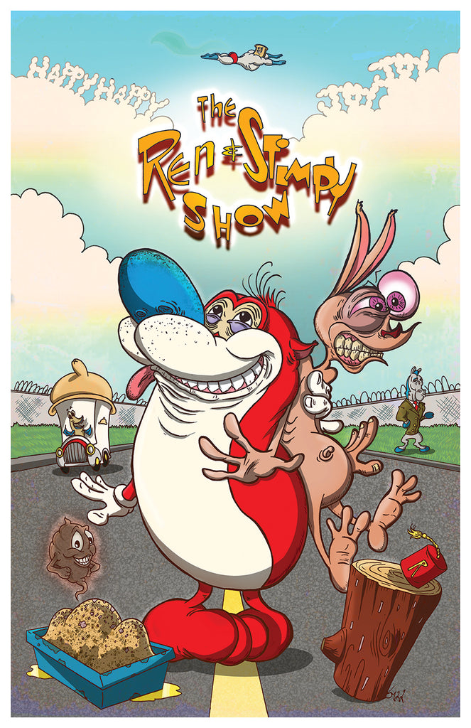 Steve Mardo "STIMPY BOY" Print
