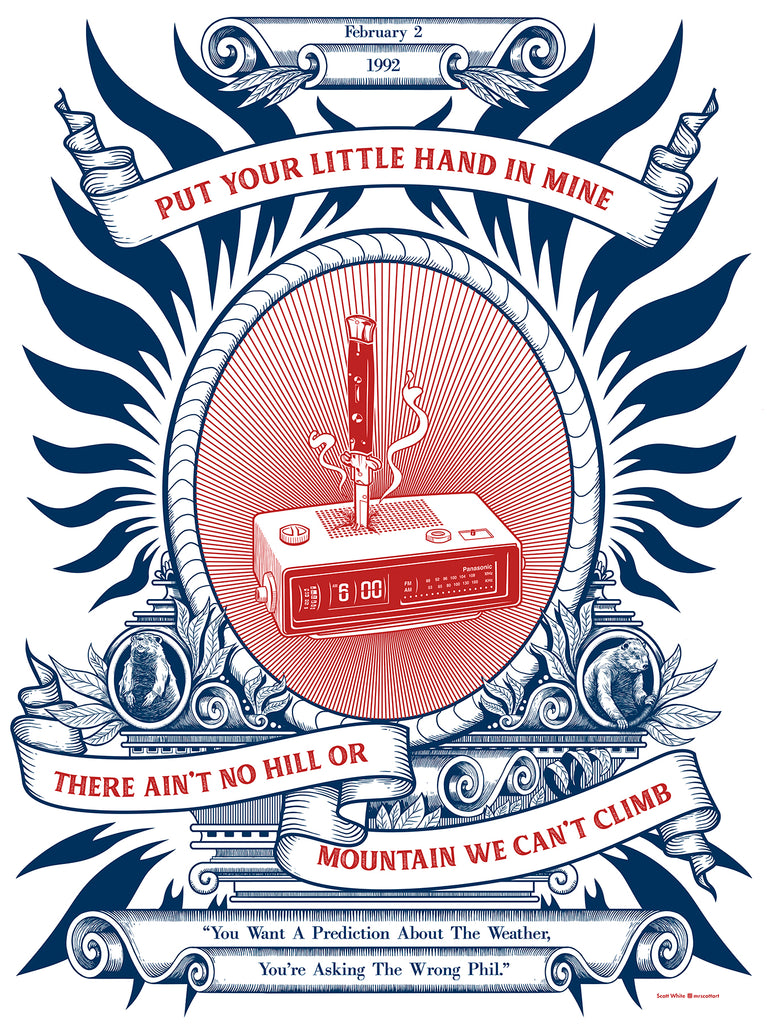 Scott White "You're Asking the Wrong Phil" Print