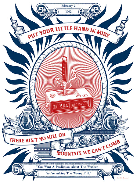 Scott White "You're Asking the Wrong Phil" Print