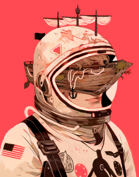 Sachin Teng "Manifest Destiny" Mounted Print