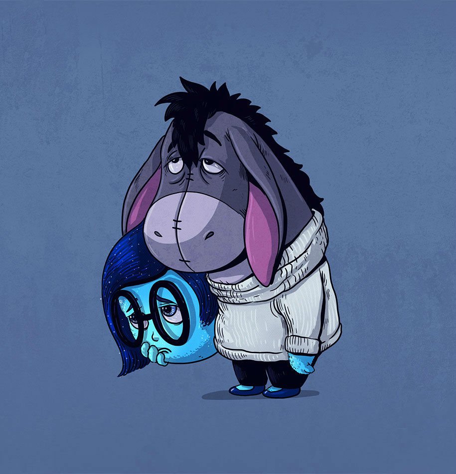 Alex Solis "Sadness Unmasked" Print