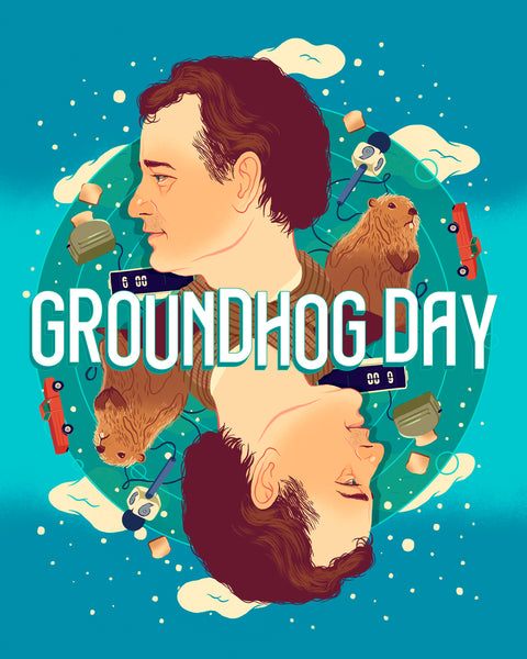 Sara Lee "Groundhog Day" Print