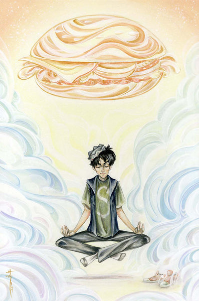 Sara Richard "The Burguru" Print