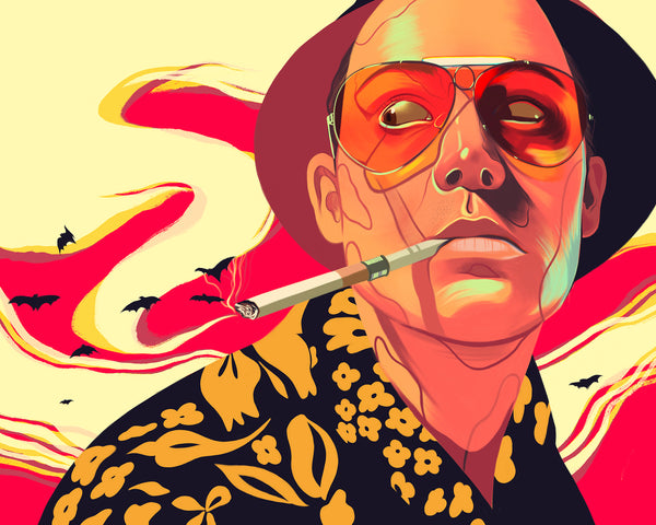 Sara Lee "Fear and Loathing in Las Vegas" print