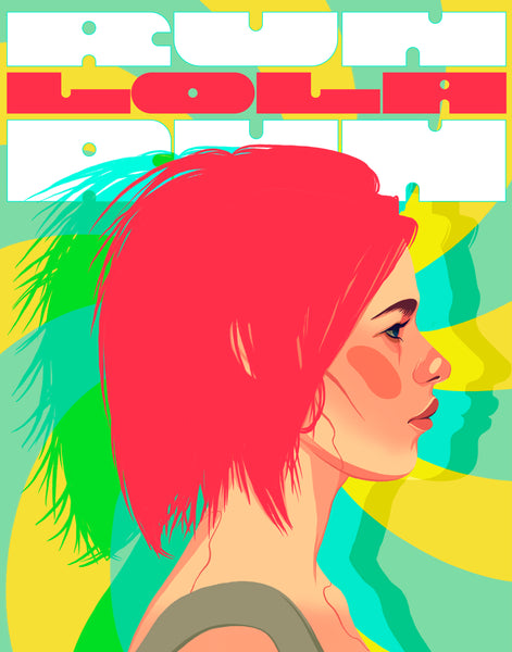 Sara Lee "Run Lola Run" print