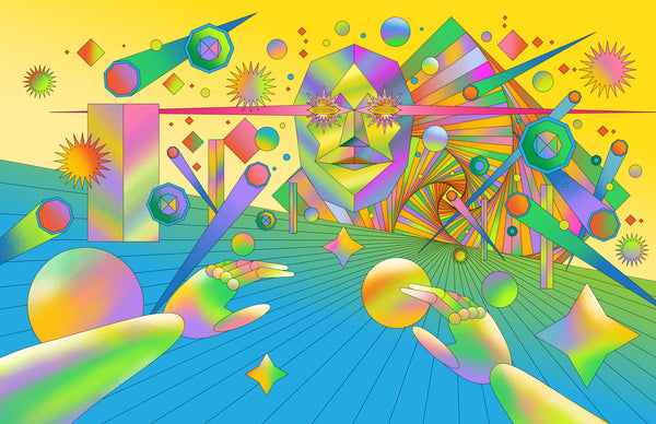 Scott Balmer "The Lawnmower Man" Print