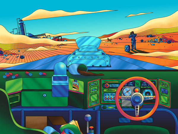 Scott Balmer "The Road Warrior" Print