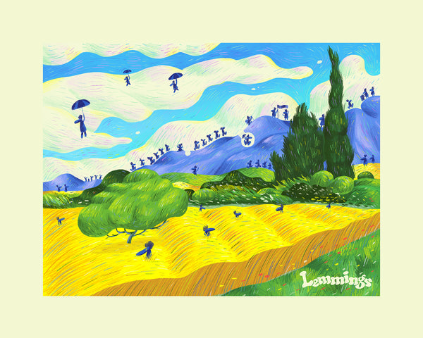 Scott Balmer "Lemmings" Print
