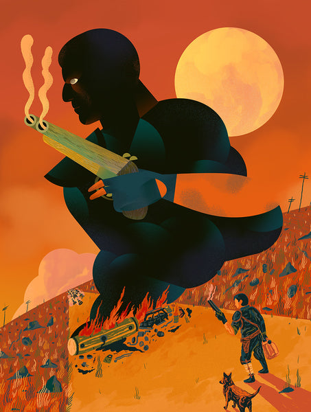 Scott Balmer "The Road Warrior" Print
