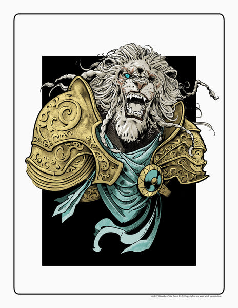 Scott Buoncristiano "Ajani Goldmane" Print