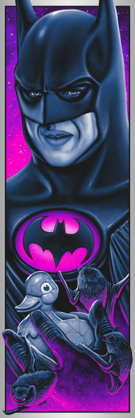 Steven Luros Holliday "The Bat (Foil Variant)" Print