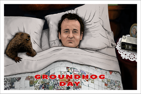 Phil Gibson "Okay Campers, Rise 'n Shine" Print