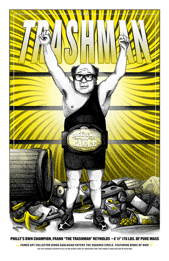 Shane Lewis "The Trashman" Print