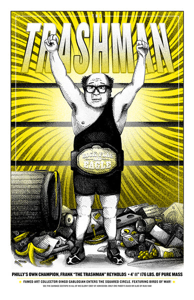 Shane Lewis "The Trashman" Print