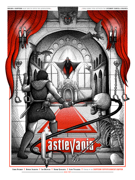 Shane Lewis "Castlevania" Print