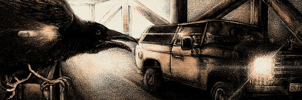Shane Lewis "Just how dangerous is he?" Print