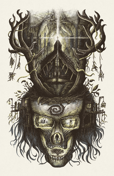 Shane Lewis "Time is a Flat Circle" Print