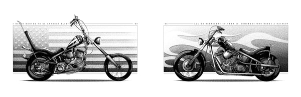 Shane Lewis "Easy Rider" Print