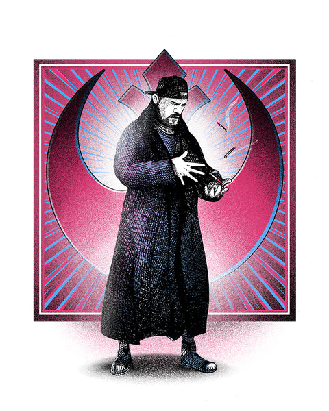 Shane Lewis "Jedi Master Silent Bob" Print