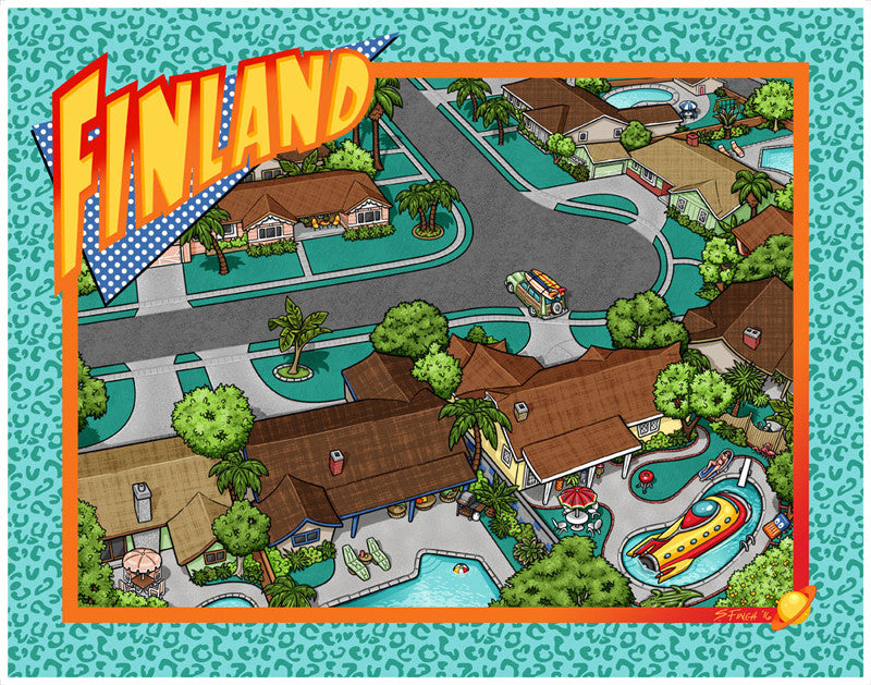 Shannon Finch "Capital of Norway" Print