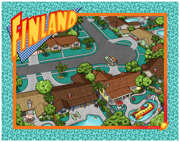 Shannon Finch "Capital of Norway" Print