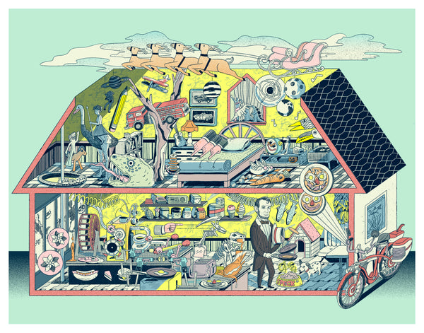 Shian Ng "Pee-wee, listen to reason" Print