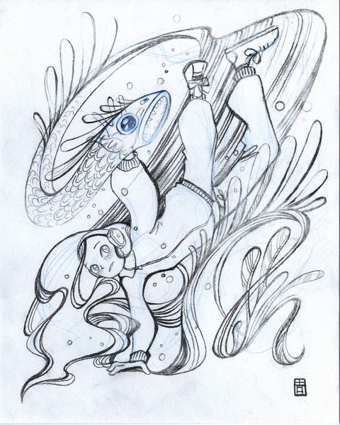 Alina Chau "Capturing Paper Dragon Fish"