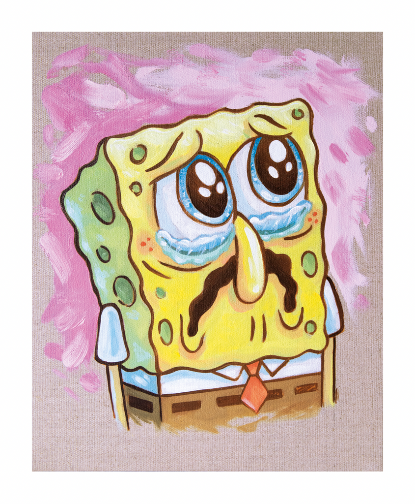 By Nick "Spongebob Pop Portrait" Print