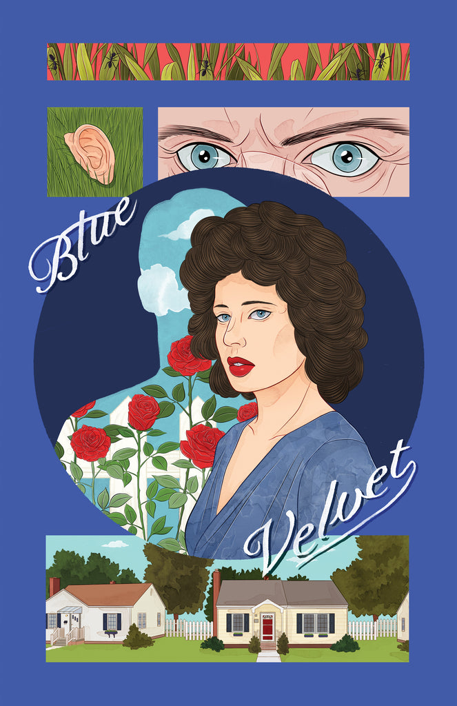 Stephanie Singleton "She Wore Blue Velvet" Print