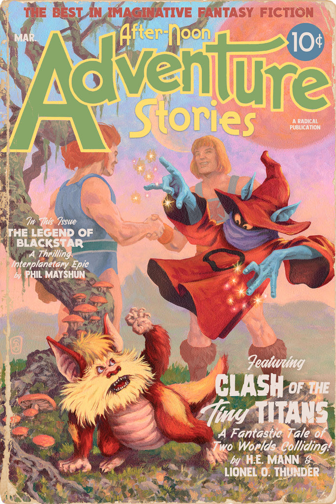 Stephen Andrade "Afternoon Adventure Stories" print