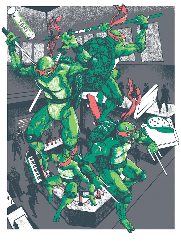 Stephen Jablonski "What Makes Them Mutant?" Print