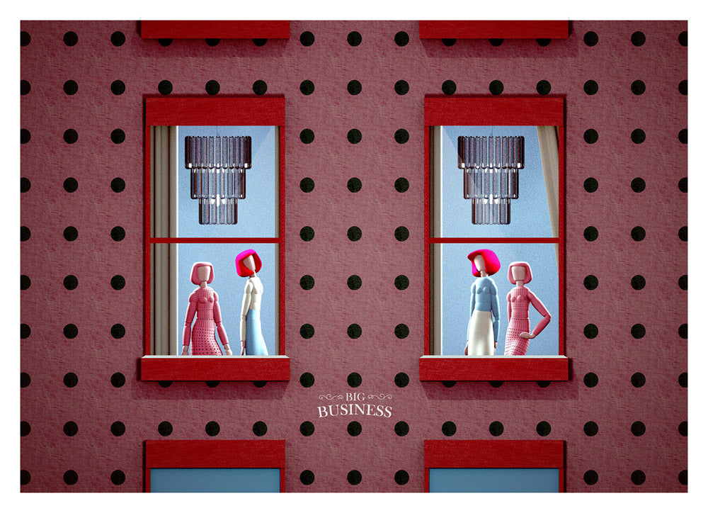 Elina Niece "The Big Business" Print