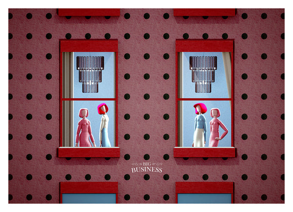 Elina Niece "The Big Business" Print
