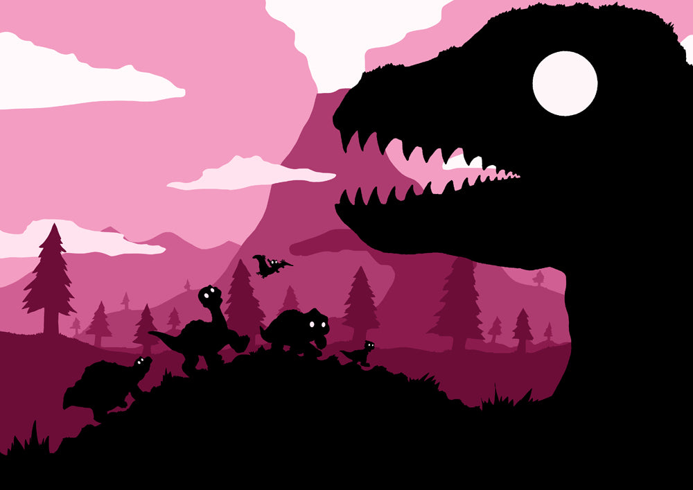 Nazim Ali "The Land Before Time" Print