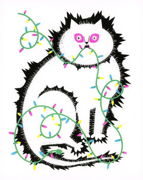 Ellen Surrey "Fried Pussy Cat" Print