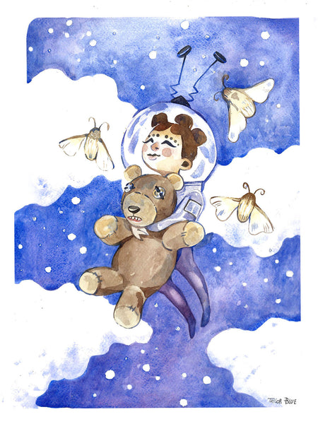 Taylor Blue "Human Behaviour" Print