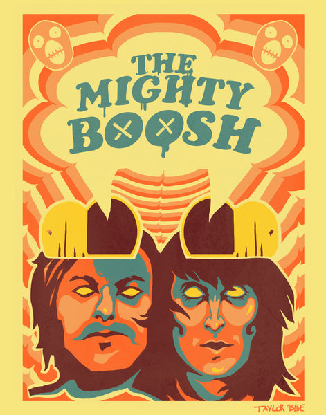 Taylor Blue "The Mighty Boosh" Print